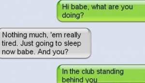 Lying Girlfriend Text Fail !!!