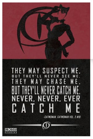 Catwoman quote from g3n3s1s studios