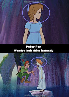 ERRORES EN FILMACION / Peter Pan