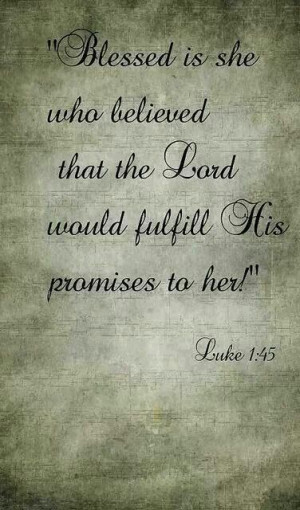 Gods promises fulfilled