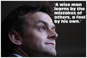 Quotes by Skipper Adam Gilchrist