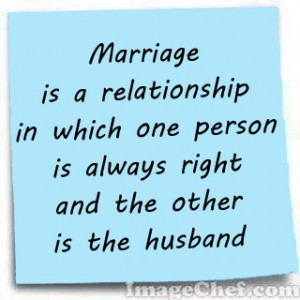 Marriage, defined.LOL