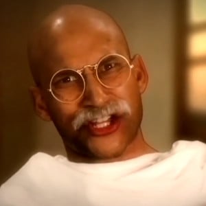 Keegan Michael Key With Hair As Gandhi