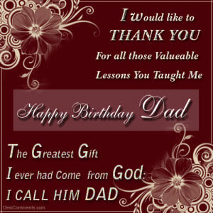 Birthday Wishes for Father Pictures, Images for Facebook, Whatsapp ...