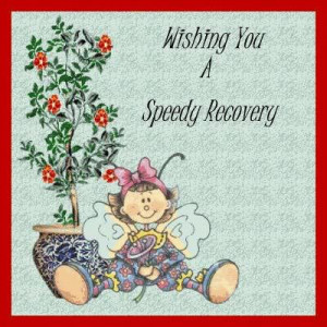 2010 8:20:16 AM Please Wish Sorprano a Speedy recovery