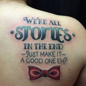 Doctor Who Quote Tattoos Anything