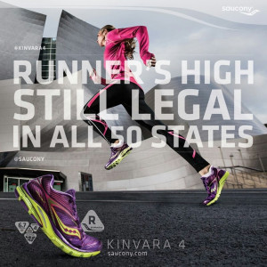 Runners high is still legal!