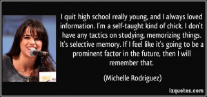 More Michelle Rodriguez Quotes
