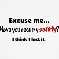 excuse_me_have_you_seen_my_sanity_tshirt.jpg?color=White&height=250 ...
