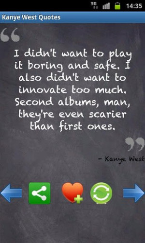 View bigger - z - Kanye West Quotes FREE! for Android screenshot