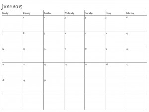 2015 Monthly Calendar Template 05
