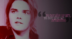 Gerard Way Quotes About Girls #4