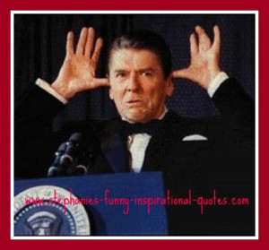Ronald Reagan Quotes Image Funny