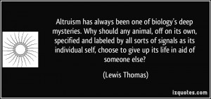 Altruism Quotes