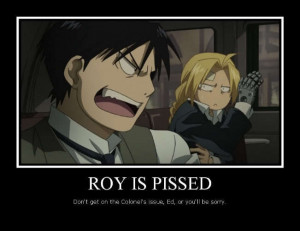 Edward Elric Roy Mustang Edroy