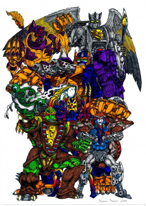 Beast Wars Maximals Full Size