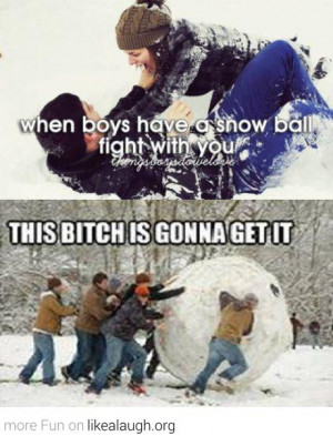 Snowball Fight Meme