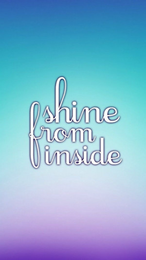 Shine from inside!