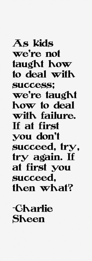 As kids we 39 re not taught how to deal with success we 39 re taught ...