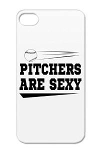 Pitchers Are Sexy TPU Black Baseball Baseball Sports Softball Quotes ...