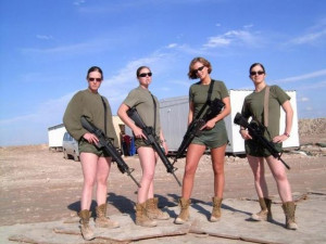 Beautifull US Army Girls