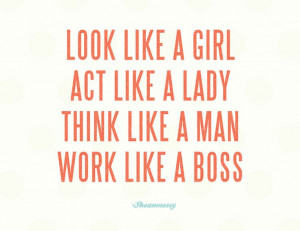 ... easy part working like a boss is pretty easy too i m the boss of me