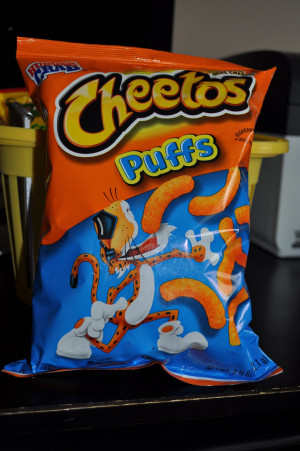 Cheetos and the saying: