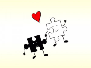 Tags: Cute Puzzle Piece Puzzle Piece Heart Love