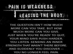 marine corps quotes about pain