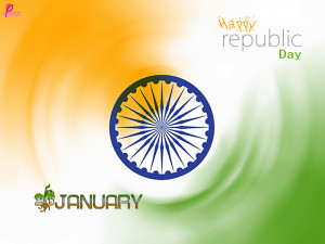 Republic Day Wishes Messages Fag Card Image Wheel Picture Republic ...