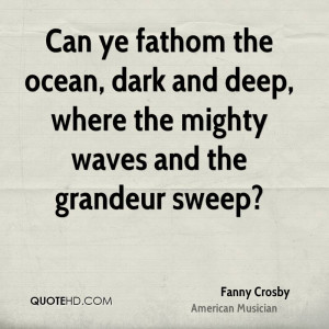 Fanny Crosby Quotes