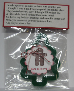 this is a cookie poem to use for gifting a cookie cutter pretty cute ...