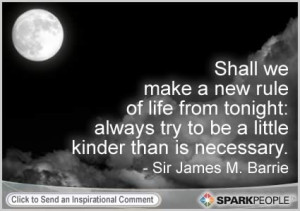 Motivational Quote by Sir James M. Barrie