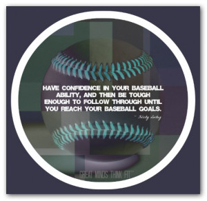Baseball Confidence Quotes