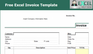 Free Access Invoice Database Templates http://www.excelhelpdesk.com ...