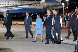 Prime Minister Kamla Persad-Bissessar, Vice President Joseph Biden and ...