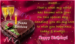 ... you all my love to wish you happiness today always happy birthday