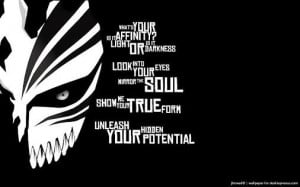 bleach quote for any bleach fans out there :P