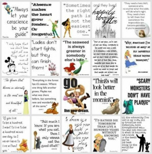 Disney movie quotes love