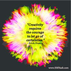 Creativity quote by Erich Fromm - about YOU, and your creative powers ...