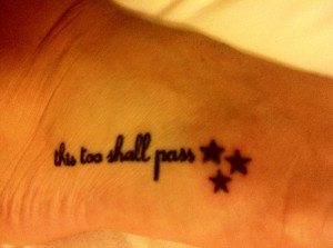 this 2 shall pass tattoo - Google Search