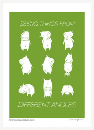 Seeing things from different angles