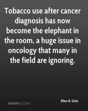 Tobacco use after cancer diagnosis has now become the elephant in the ...