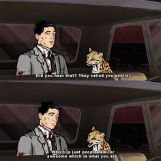 Baboo the Ocelot Source: firebolting --- I love archer for so many ...