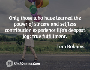 think anyone who has a passion for what they love to do, and who ...