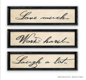 wooden signs personalized wedding gifts office Inspirational quotes ...