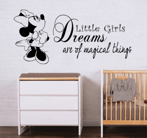 ... , Girls Room, Minnie Mouse, Wall Decal, Baby Room, Bedrooms Furniture