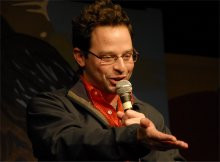 Nick Kroll performing stand-up comedy