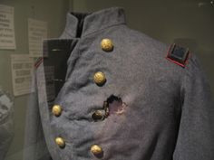 Elmer Ellsworth's bullet torn frock coat of the 11th Zouaves- Lincoln ...