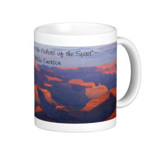 Grand Canyon Nature Inspirational Quote Coffee Mugs